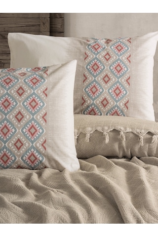 Cotton Box Jakarlı Çift Kişilik Pike Takımı Papina Taş