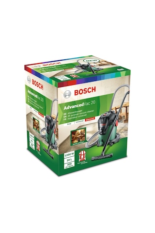 Bosch AdvancedVac 20 1200W Islak Kuru Elektrikli Süpürge - 06033D1200