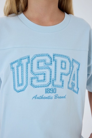 U.s. Polo Assn. Kız Çocuk Mavi Bermuda Takım Us2527-c-v3 Mavi