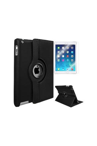 Apple Uyumlu iPad 2 3 4 Zore Dönebilen Standlı Tablet Kılıfı