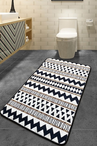 Chilai Home Linie 70x120 Cm Djt Banyo Halısı Beyaz