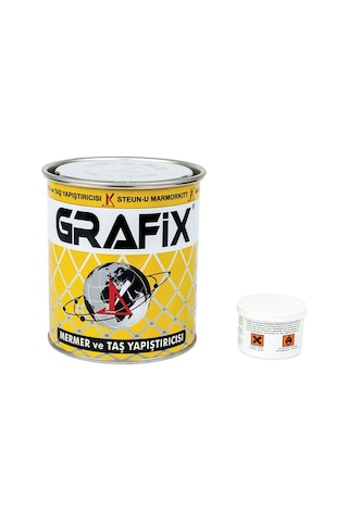 Grafix G12 Mermer Ve Taş Yapıştırıcı Bej Renk 0.500 Gr