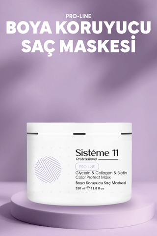 Sisteme 11 Boya Koruyucu Saç Maskesi 350 Ml