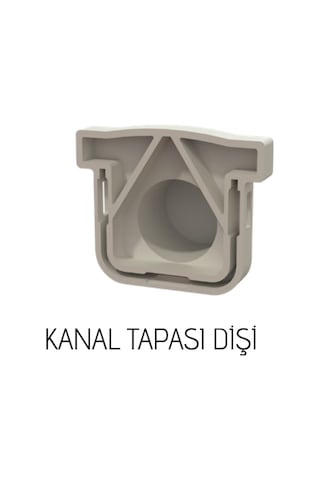 120X90X1000Mm Drenaj Kanalı / Plastik Izgara + Oluk + Tapa