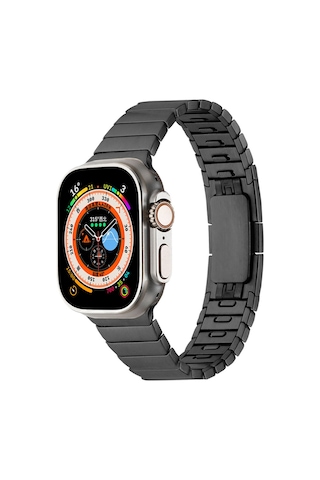 Watch 44mm Uyumlu Krd-82 Metal Zyl Kordon Rose Gold