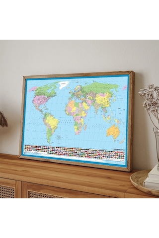 Ks Games 300 Parça World Map - Dünya Haritası Puzzle - 19264