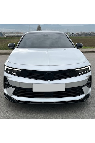 Opel Astra L Ön Lip Plastik Piano Black