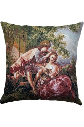 K50-Dokuma Goblen Kırlent Kılıfı