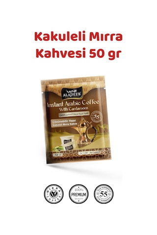 Çözünebilir Hazır Kakuleli Mırra Kahvesi 50 Gr Hazır
