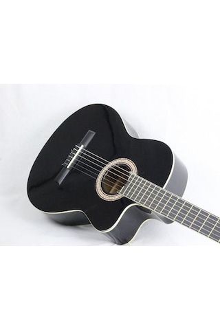 Barcelona Lc 3900 Cbk Cutaway Siyah Klasik Gitar