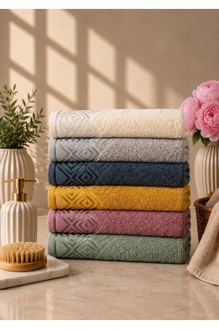 Goldroom Home Pamuklu Mutfak Havlusu 6'lı Set 30 x 50