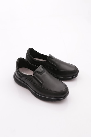 King Paolo G1232 Centro Anatomik Loafer Ayakkabı Siyah