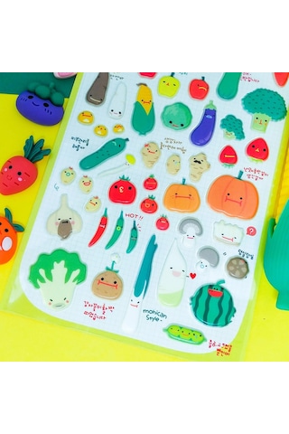 Bigpoint Sticker Vegetable X 15 Adet