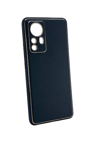 Nettech Xiaomi Mi 12 Pro Uyumlu Coco Leather Seri Arka Koruma Kılıf - Kırmızı Kırmızı