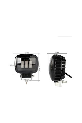 Motosiklet Atv Offraod Tekne Sis Farı Güçlü Işık Takım