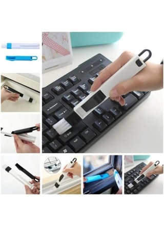 Ergonomik Mini Çok Amaçlı Klavye Temizleme Fırçası