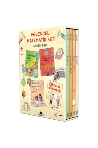 Eğlenceli Matematik Kutulu Özel Set 4 Kitap
