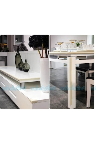 Evokids Kauçuk Kenar Koruyucu Krem Rengi Çok Renkli