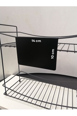 10 Adet Silinebilir Karatahta Siyah Etiket 14 x 10 CM Tel Raflar 8mm