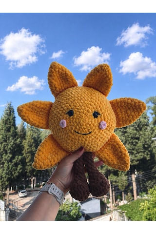 Sunny Peluş Oyuncak Kahverengi - Sarı