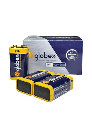 Globex Gx-0109 9v Pil 10'lu Paket