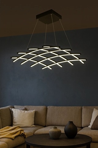 Cazy Led Avize Sarkıt Aether 70 70 Cm 100 Watt Çok Renkli