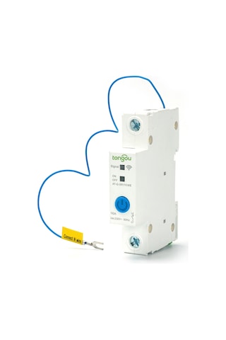 Konesam Akıllı Wifi Devre Kesici: Ewelink Uygulaması İle Uzaktan Kontrol, Zamanlayıcı Ve Ses Komutlarıyla Uyumlu 1p-16a