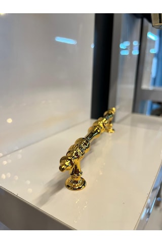 Ada Metal Kulp 128mm Altın Dolap Kapak Modern Tv Ünite Çekmece Mobilya Komidin Vestiyer Gold