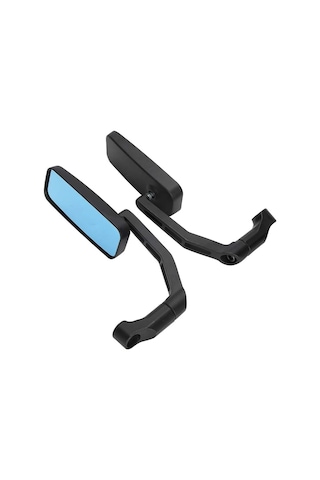 Motosiklet Gidon Dikiz D4 Model Aynası 8/10mm Kaliteli Siyah