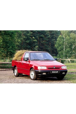 Skoda Pickup Pikap 1996-2001 Sağ Dış Dikiz Ayna Camı Manuel 6U1857522