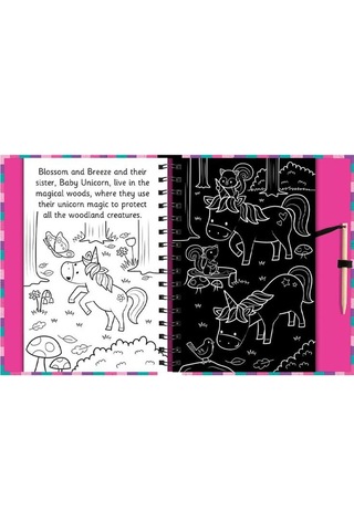 Imagine That Scratch And Draw - Unicorns