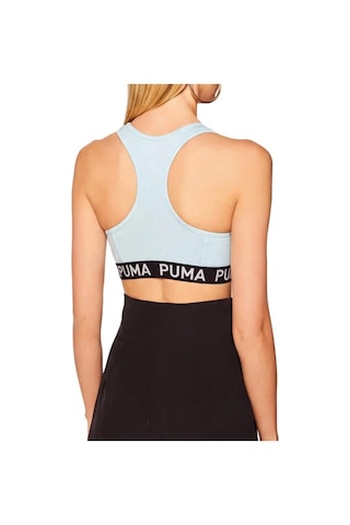 Puma 52696216 4keeps Strong - Mid Kadın Sporcu Sütyeni Mavi