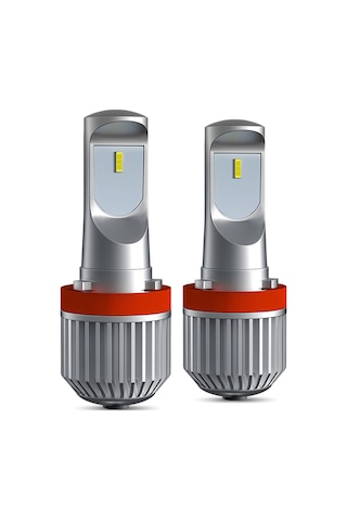 Youmex 2 Adet Araç Led Sis Farı Ampulü H8/h9/h11, Su Geçirmez 6000k 80w 12000lm Parlak Led Işık, Kolay Montaj