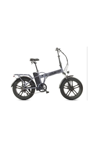 Kron Elektron Spectra 20 Jant Katlanabilir 36 Volt 10.4 Ah Elektrikli Fatbike Bisiklet Nardo Gri