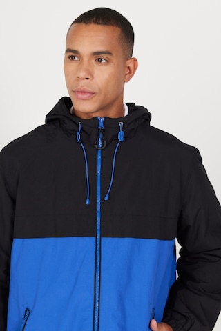 Ac&Co / Altınyıldız Classics Erkek Sıyah Saks Standart Fit Normal Kesim Dik Yaka Yan Cep Mont Siyah - Saks