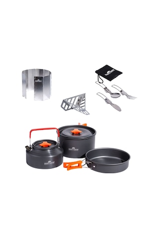 Outdoor Pro: Tam Teçhizatlı Kamp Seti 3058-Pro Yeşil