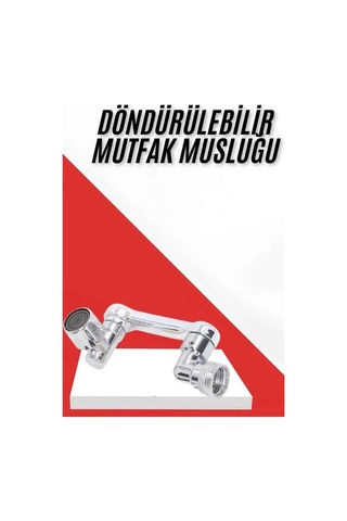 Her Yere Dönebilen Tasarruflu Mutfak Musluk Başlığı Ucu Musluk Ucu Oynar Başlıklı .