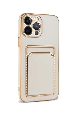 Apple Uyumlu iPhone 12 Pro Max Kilif Zore Bark Kartlikli Kapak 561135001