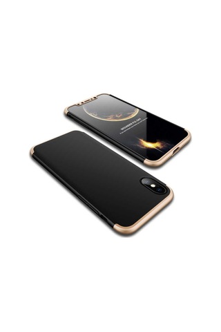 Apple Uyumlu iPhone X Kılıf Zore Ays Full Koruma Kılıf