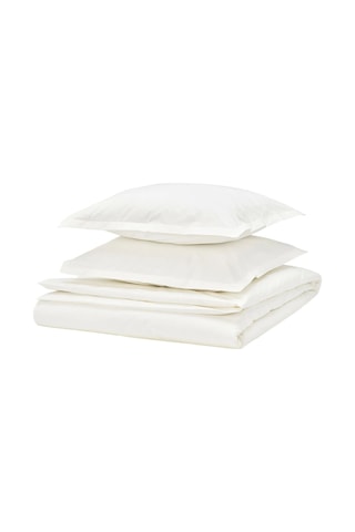 Ikea Hampflockel Çift Kişilik Nevresim Takımı 220 X 240 Cm Beyaz