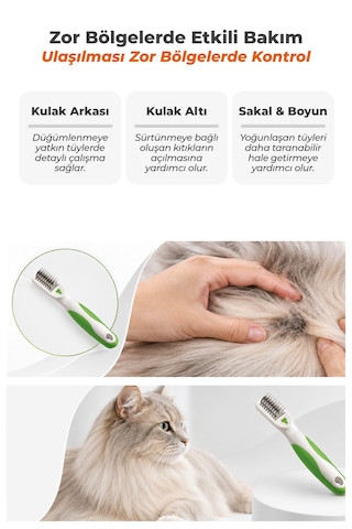 Andis De-matting Kedi Köpek Kıtık Ve Keçe Açıcı Tarak