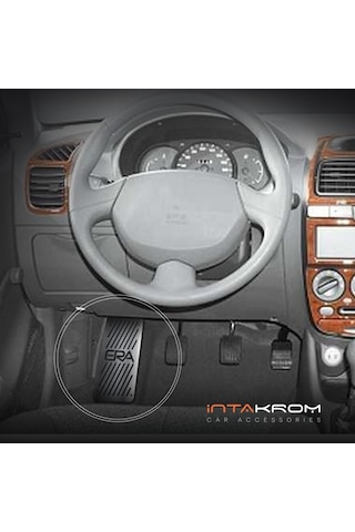 intakrom Hyundai Accent Era Krom Ayak Dinlendirme Pedalı - 2006 - 2011
