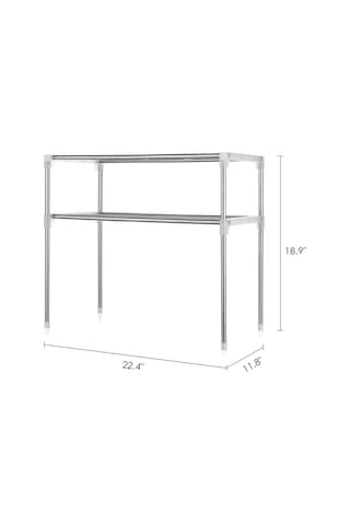 Wezone İki Katlı Demir Ve Plastik Mutfak/banyo Dolapı - Sağlıklı Saklama Rafı Z002 Diğer