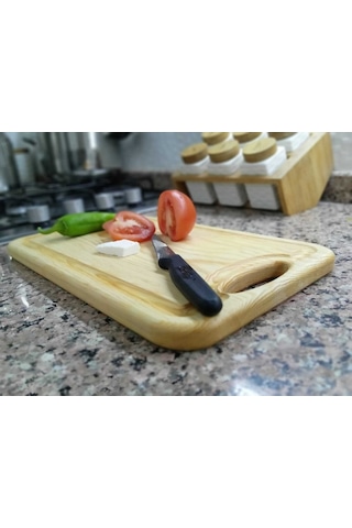 Kesme Doğrama Salata Tahtası Ahşap