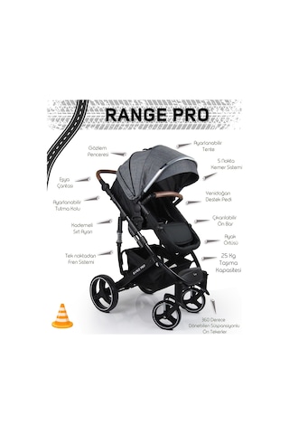 Prego Range Pro Travel Sistem Bebek Arabası 2096