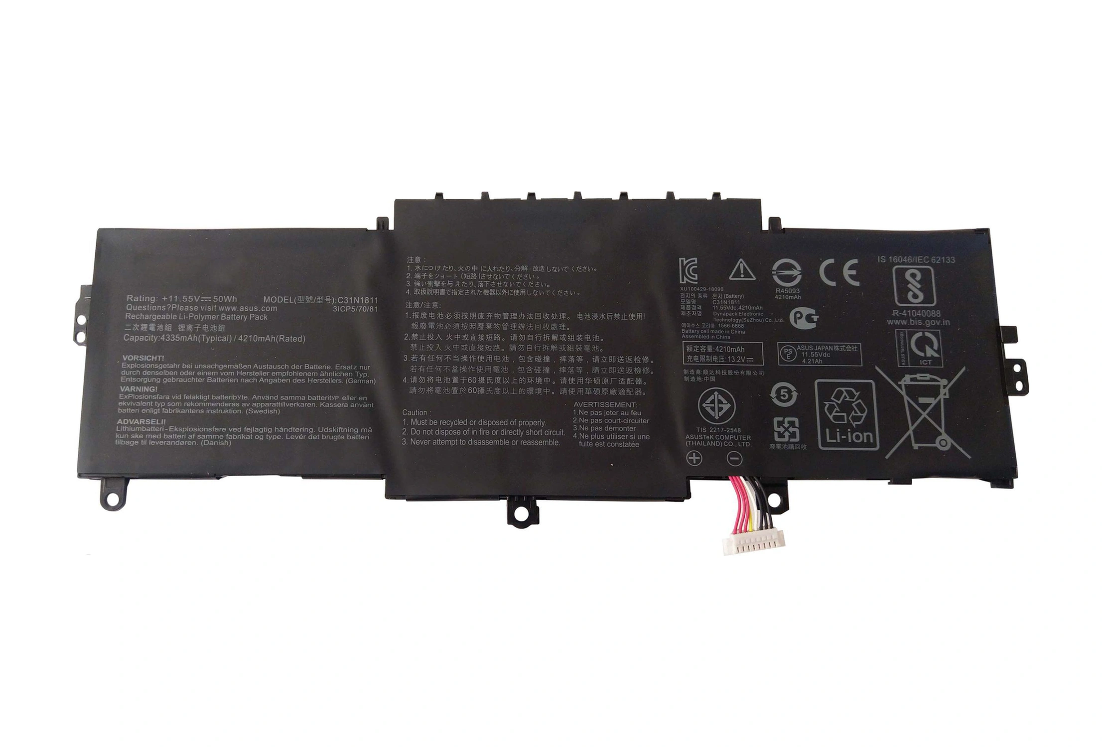 Asus C31n1811 Batarya 12251443