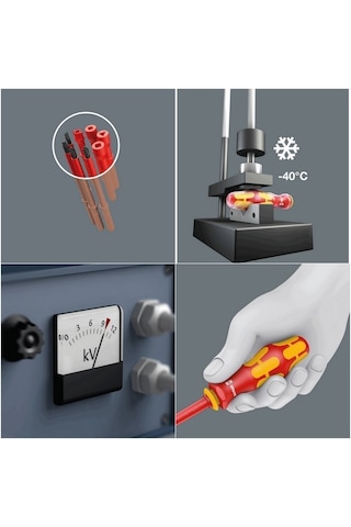 Wera 817 Vde 9mm Değişken Uçlu İzole Tornavida Sapı 05003990001