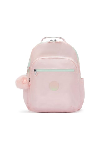 Kipling Seoul Lap Okul Çantası Blush Metallic Kı7135e7l Çok Renkli