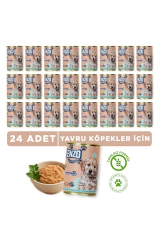 Yavru Konserve Köpek Maması 400 Gr X 24