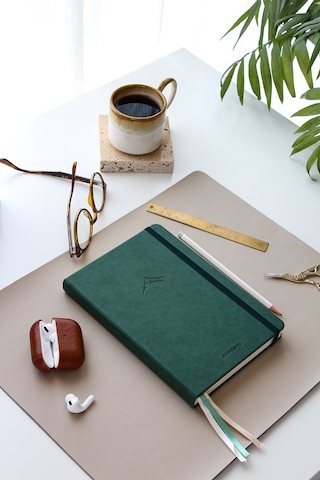 A5 Bullet Journal Noktalı Defter 140 Gr. 80 Yaprak Forest Koyu Yeşil A5 Bullet Journal Noktalı Defter 140 Gr. 80 Yaprak Forest Koyu Yeşil